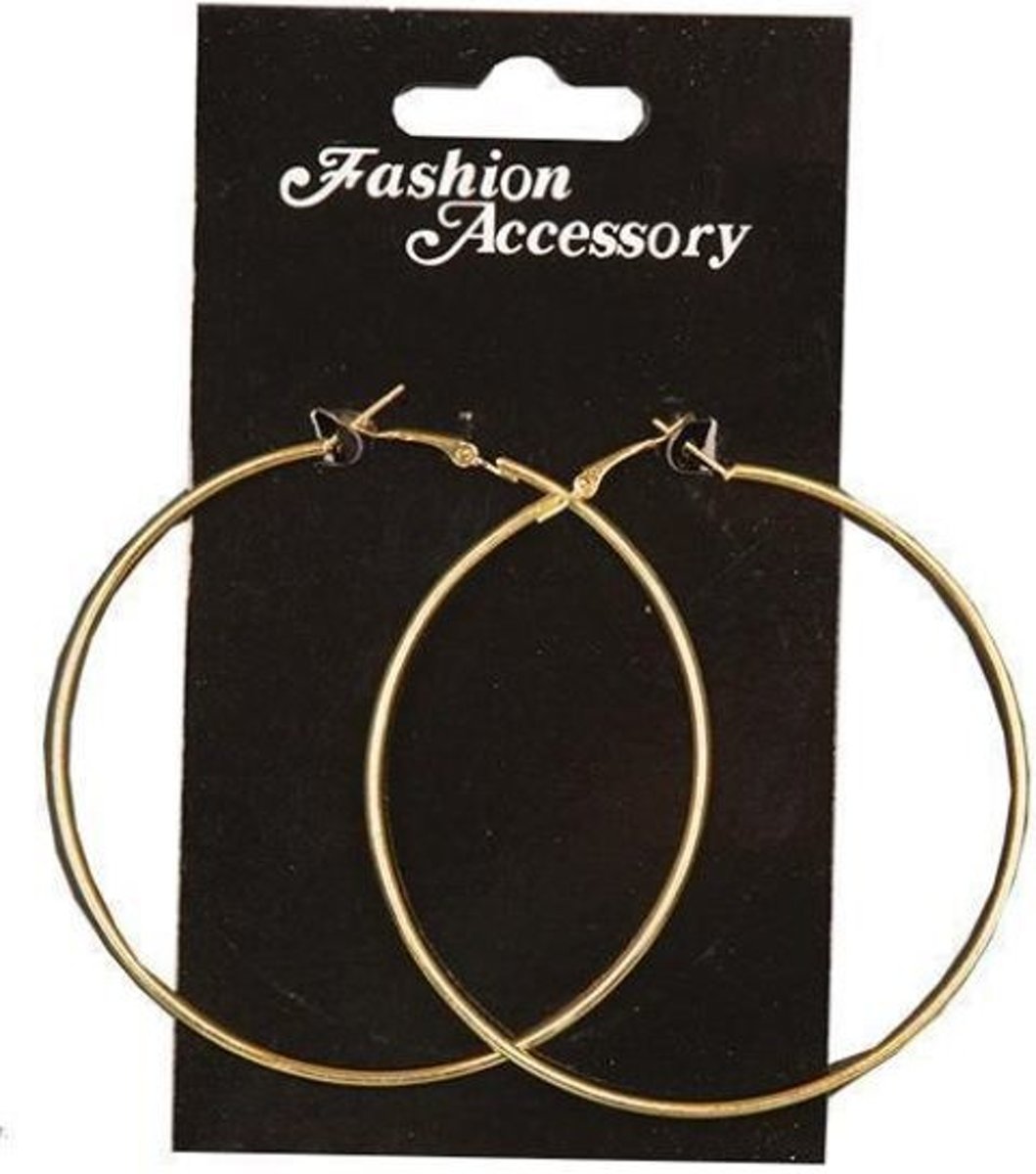 Ooringen groot | Goud | Zwarte Piet | Sinterklaas | Halloween